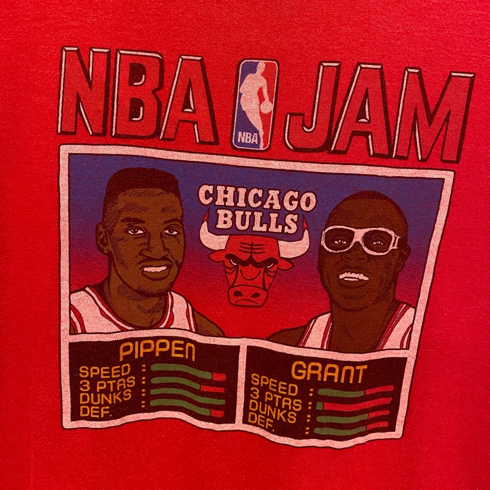 NBA Jam Chicago Bulls Pippen and Grant by Homage